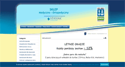 Desktop Screenshot of ortopedyczne.com