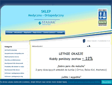 Tablet Screenshot of ortopedyczne.com
